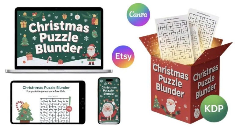 Christmas Puzzle Blunder (PLR) Review
