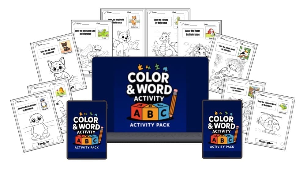 Color & Word - Activity Pack Review