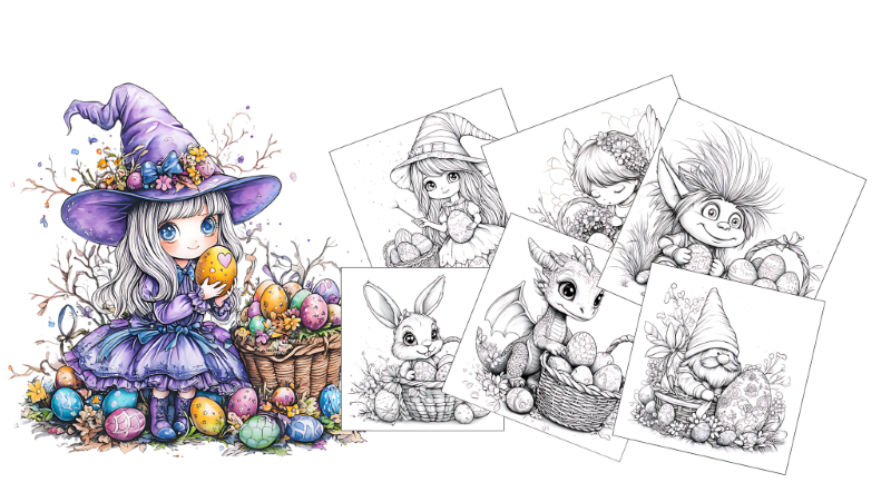 Enchanted - Coloring Pages (PLR) Review