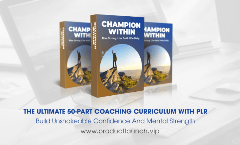 (PLR Firesale) Champion Within Review