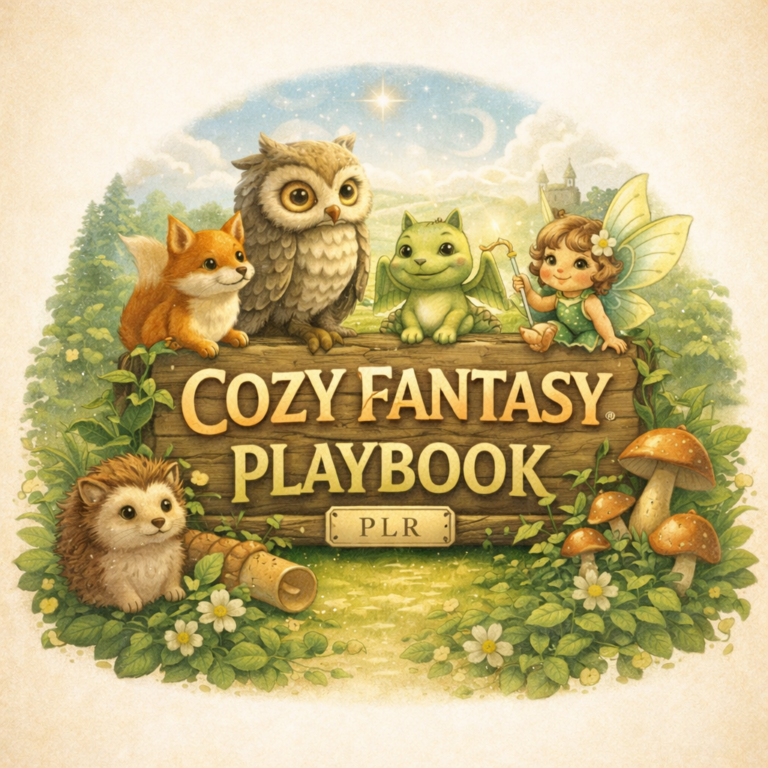Cozy Fantasy Prompt Playbook Adults (PLR) Review