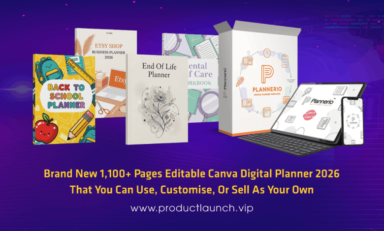 PLANNERIO - Brandable Digital Planner 2026 Review