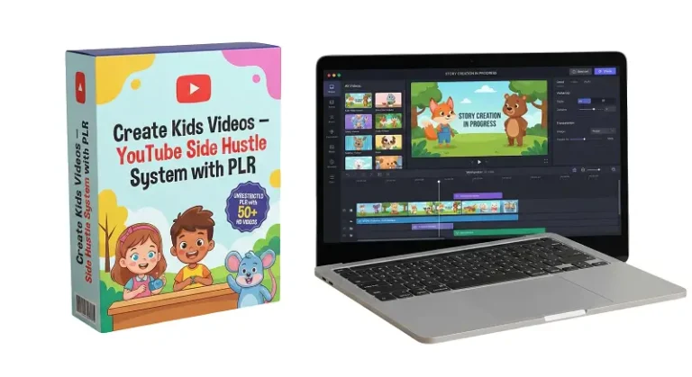 (PLR) Create Kids Videos YouTube Hustle System