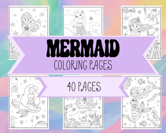 1000+ Mermaid Coloring Pages Review