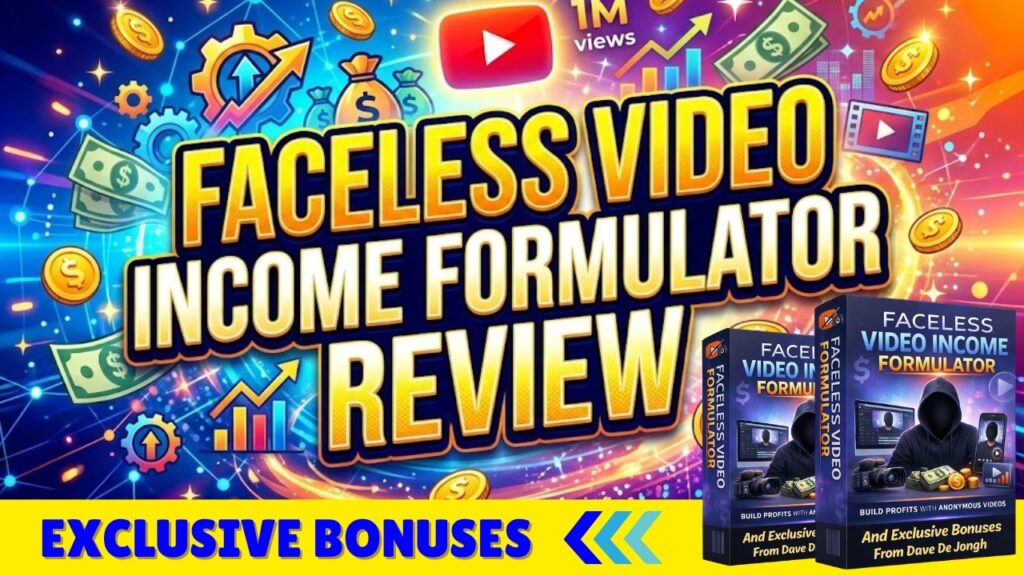 Faceless Video Income Formulator Review