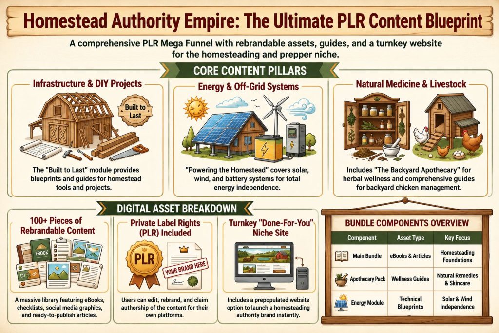 Homestead Authority Empire A PLR Mega Funnel Review