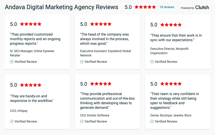 Online Marketing Success Review